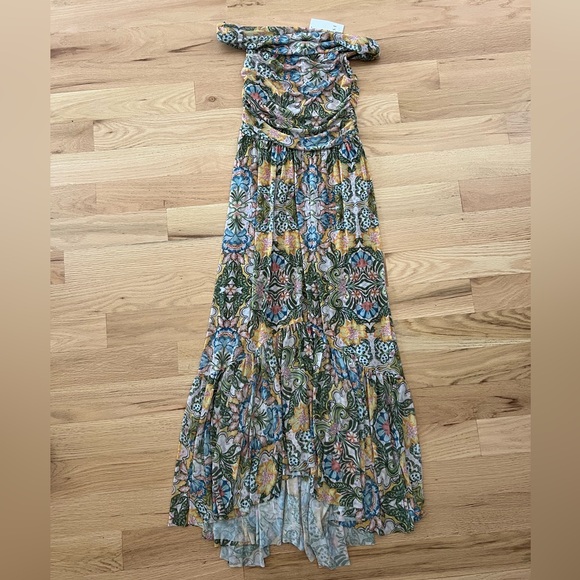 NWT- Misa Los Angeles Fiorella Dress in Dolce vita kaleidoscope - Picture 4 of 5